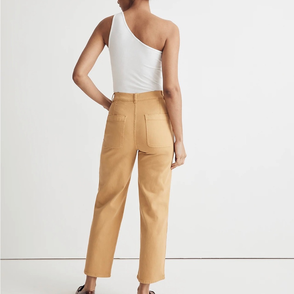 Madewell Wide-Leg Crop Pants